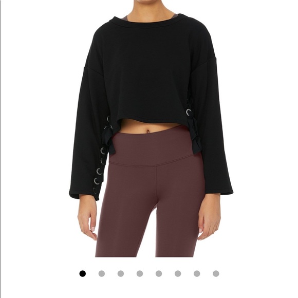 Alo black Suspension Pullover